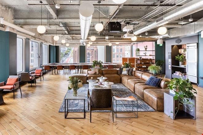 Preview this WeWork - 650 California St Coworking space for Rent in San Francisco